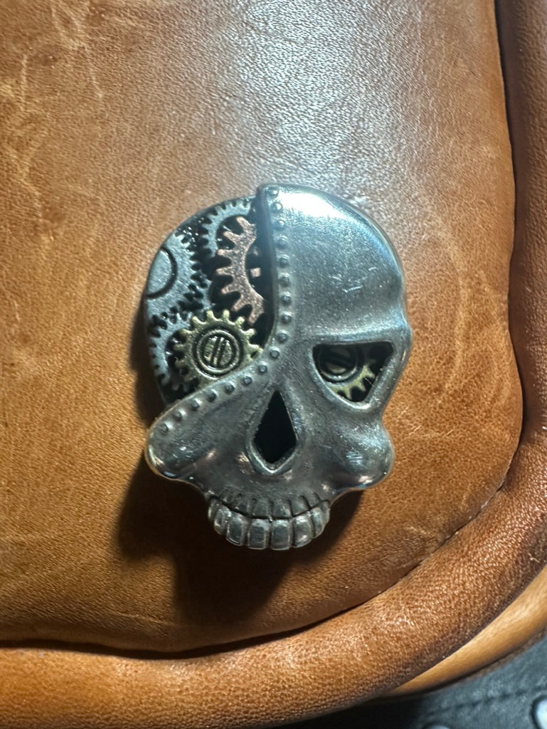 Gearhead Leather Media Case - Multi-Colored Utility Leather Messenger Bag