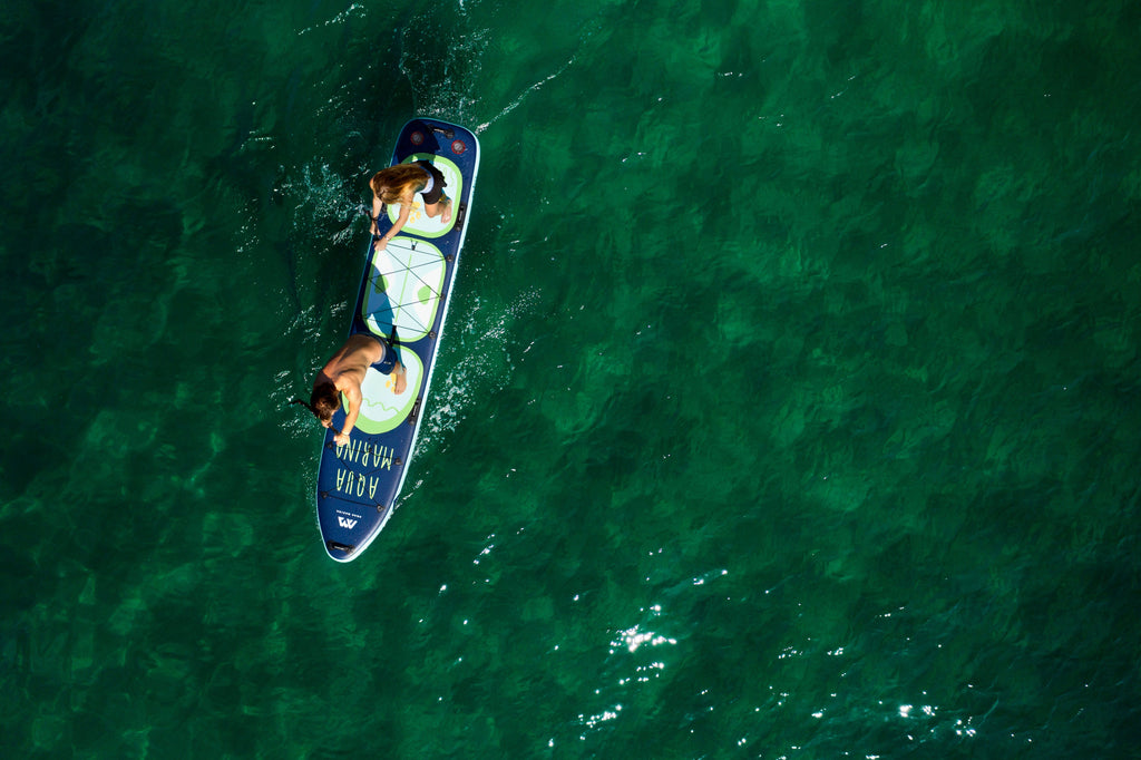 Aqua Marina SUPER TRIP TANDEM 14'0" Inflatable Paddle Board Multi-person SUP