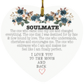 SOULMATE Heart Ornament