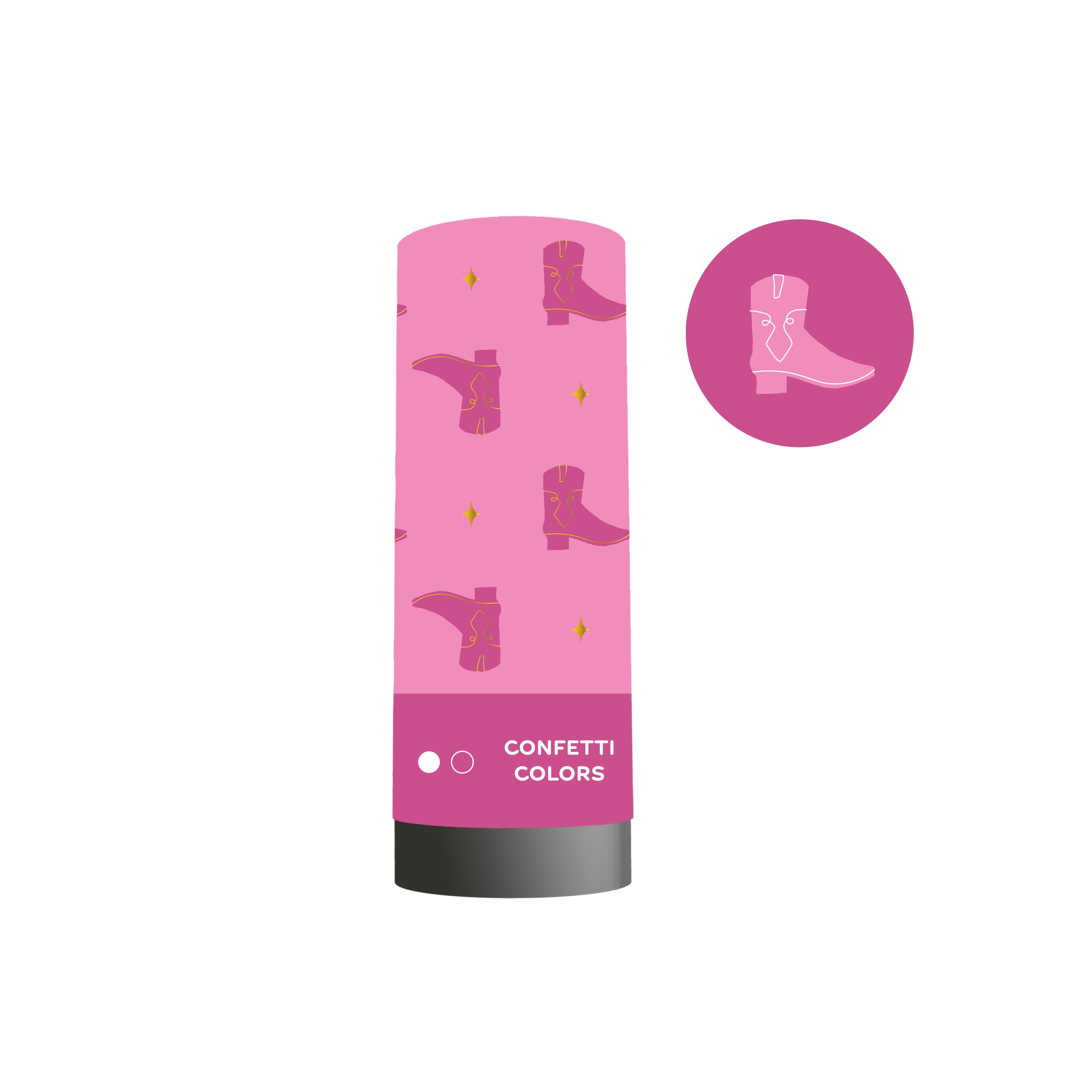 Cowgirl Confetti Popper