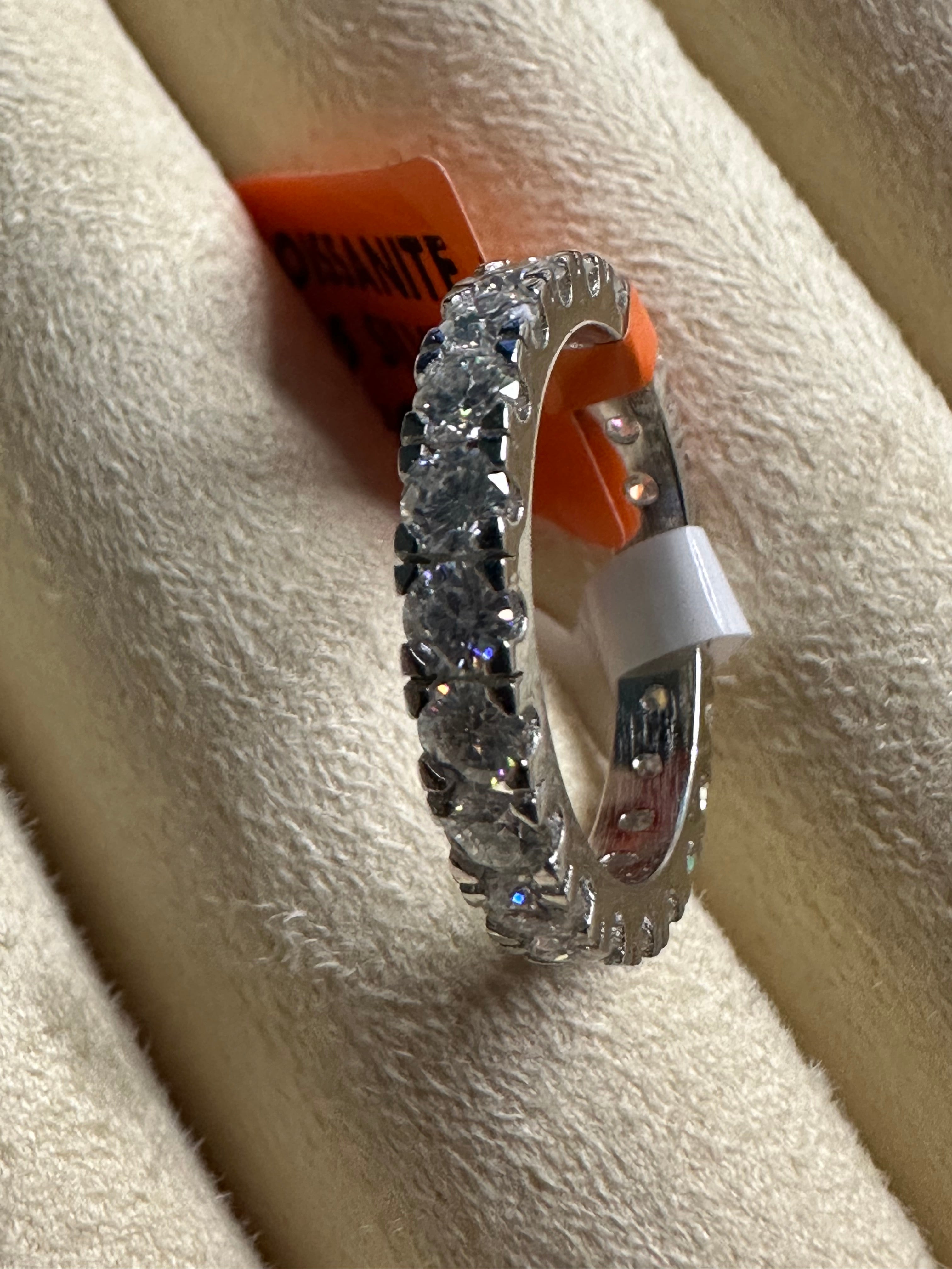 Moissanite Lab Grown Diamond Ring Set - 2.5CTW 925 Silver