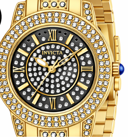Invicta watch on sale with a discount displayed on a computer screen.