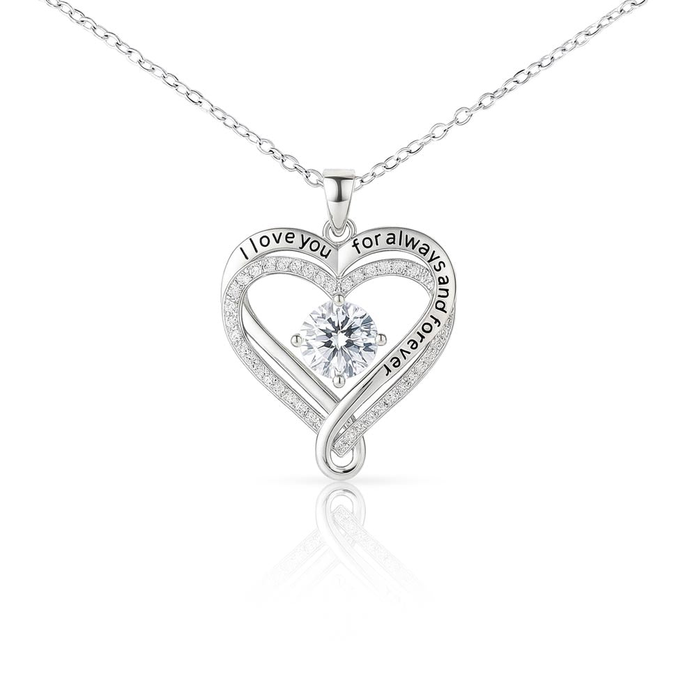 Double Hearts - Love You Always Necklace