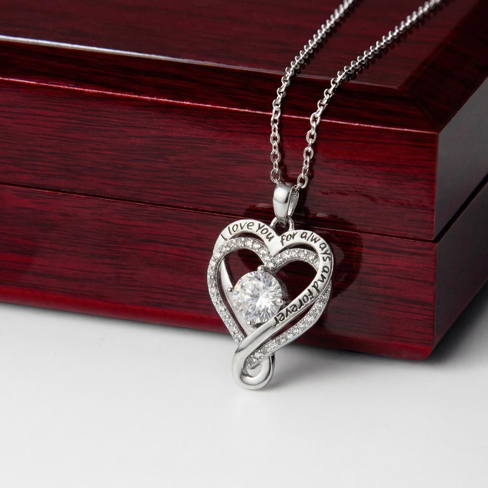 Double Hearts - Love You Always Necklace