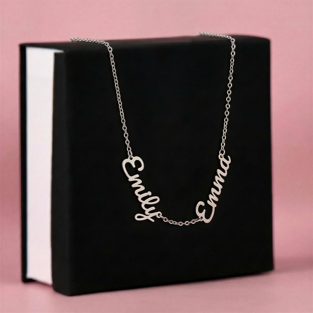 Multi-Name Necklace - Two or Three Names