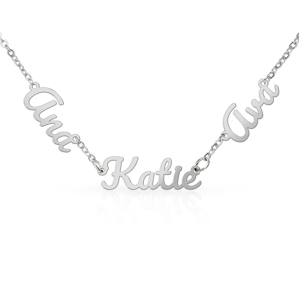 Multi-Name Necklace - Two or Three Names
