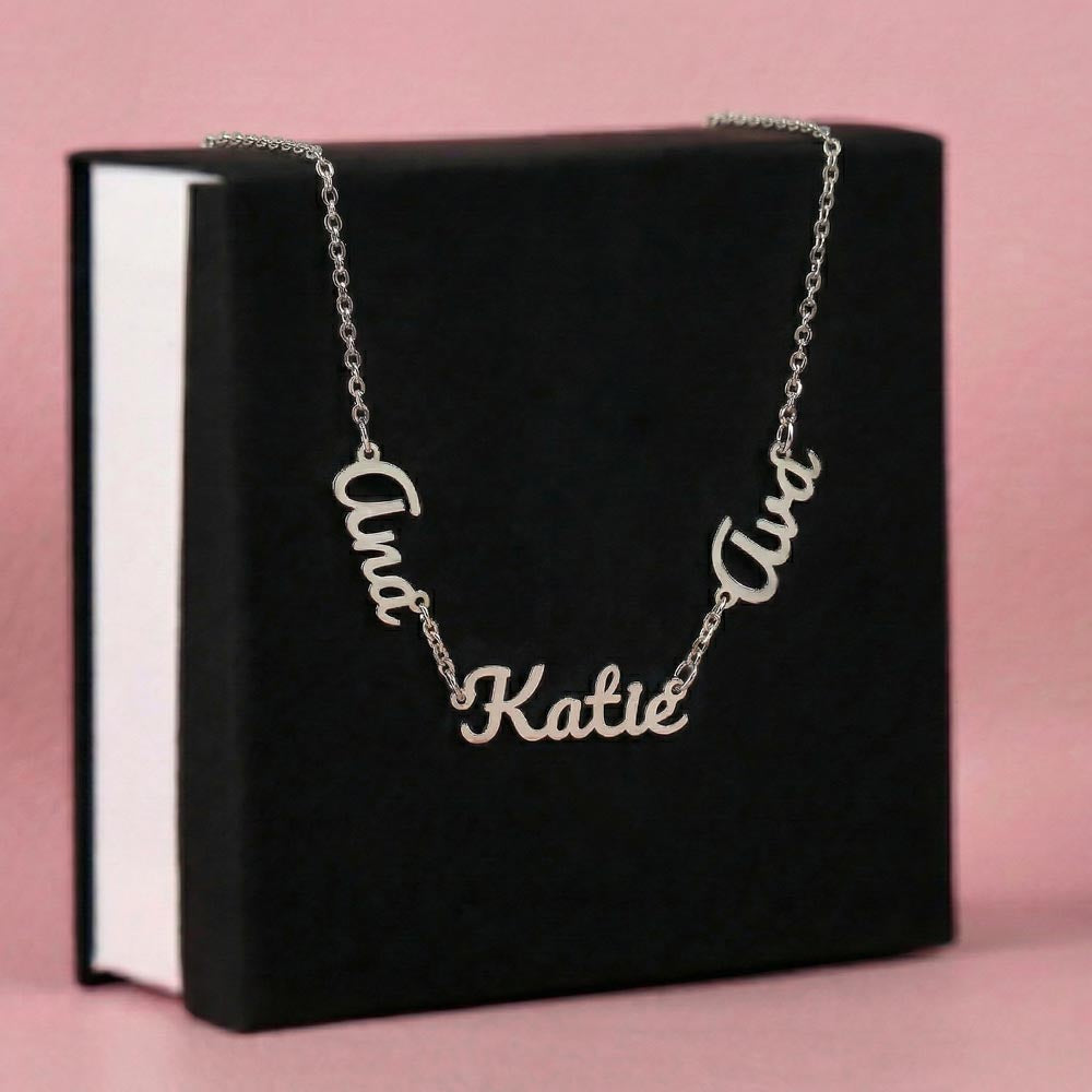 Multi-Name Necklace - Two or Three Names