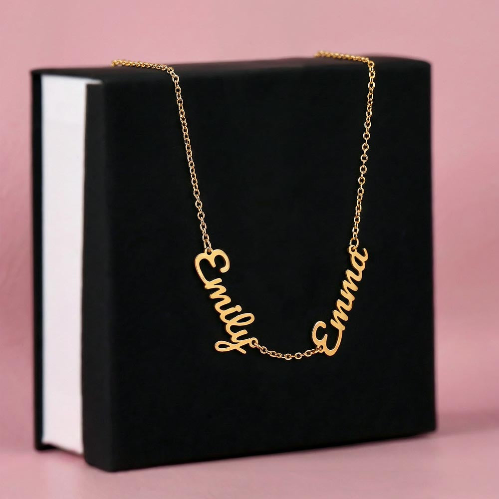 Multi-Name Necklace - Two or Three Names