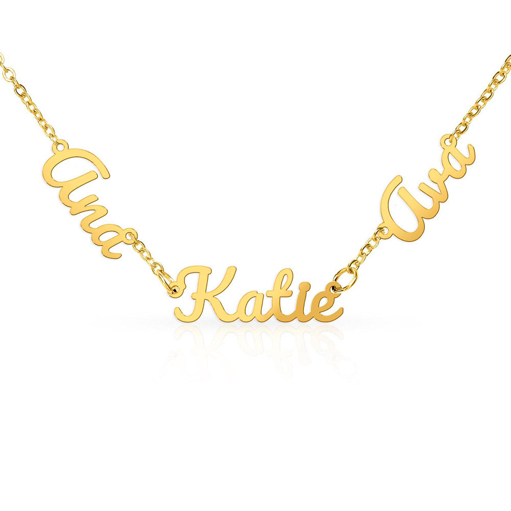 Multi-Name Necklace - Two or Three Names