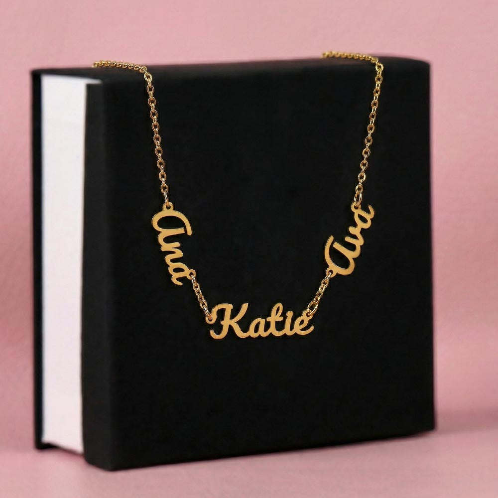 Multi-Name Necklace - Two or Three Names
