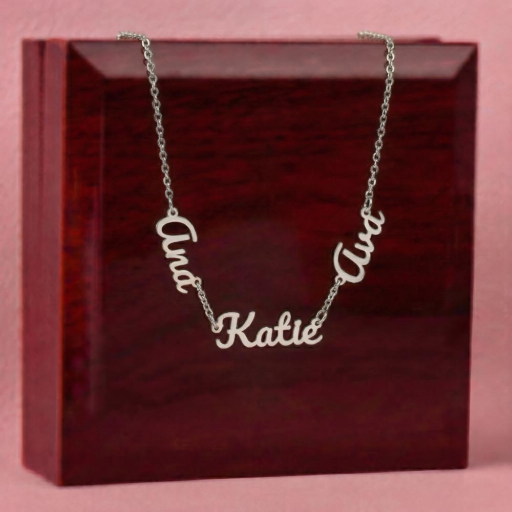 Multi-Name Necklace - Two or Three Names