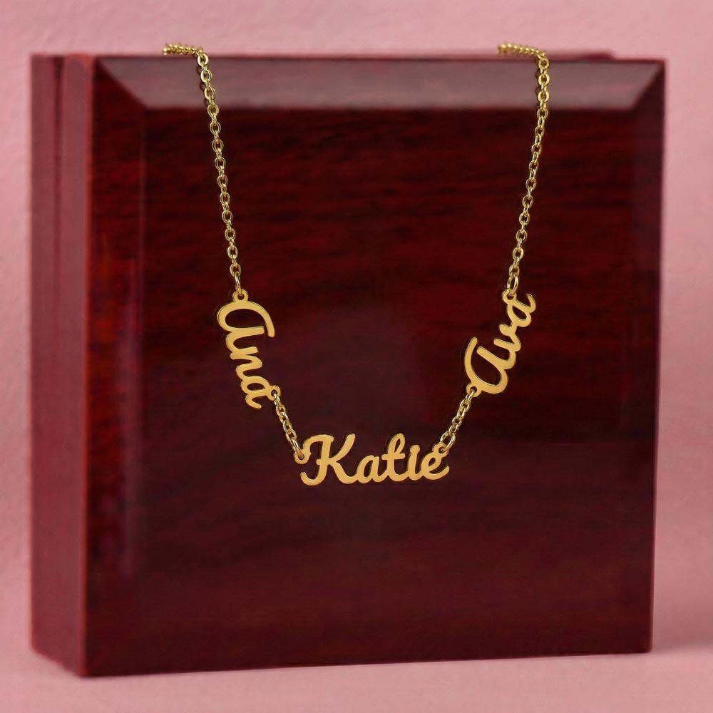 Multi-Name Necklace - Two or Three Names