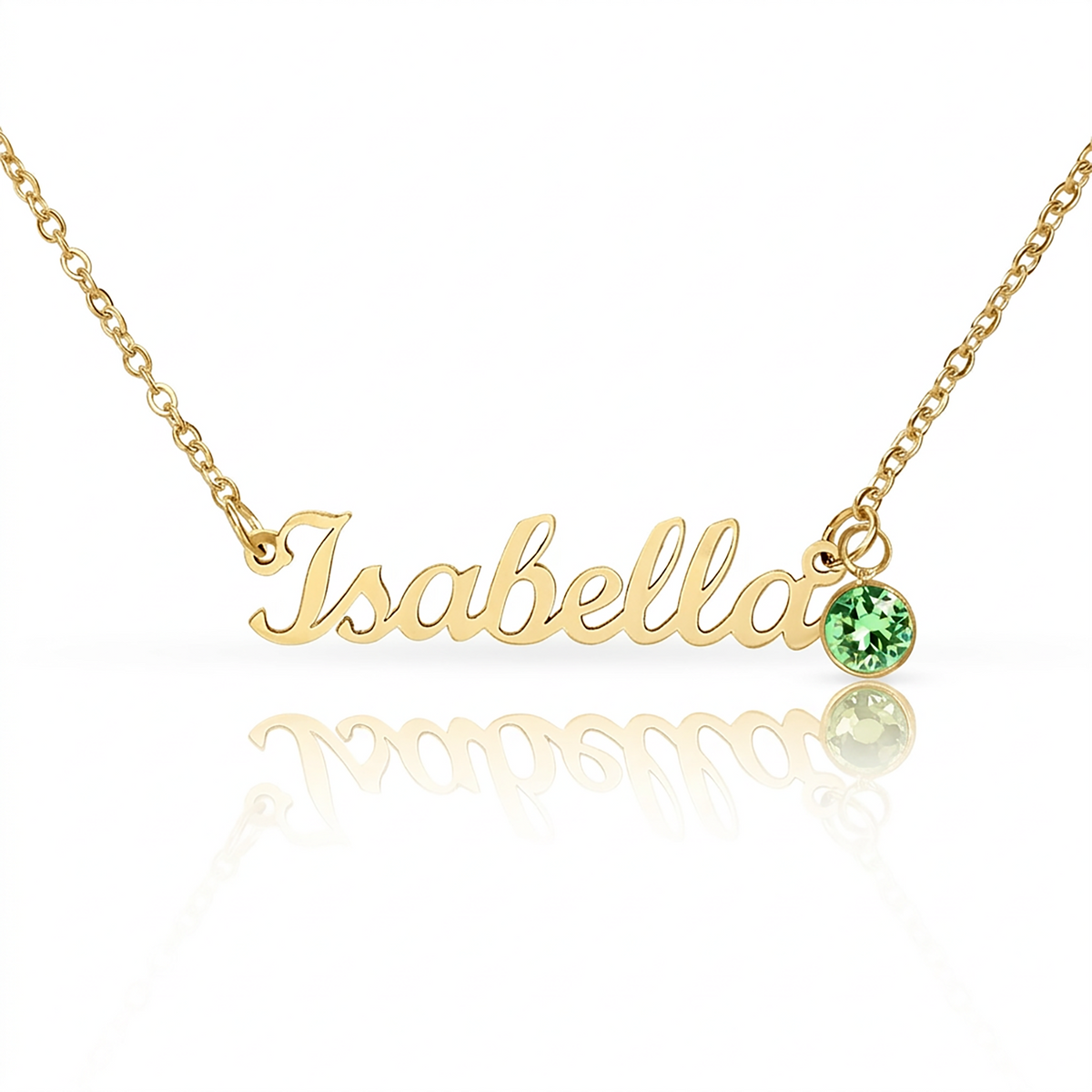 Personalize this Name Necklace with Birthstone - BEAUTIFUL!