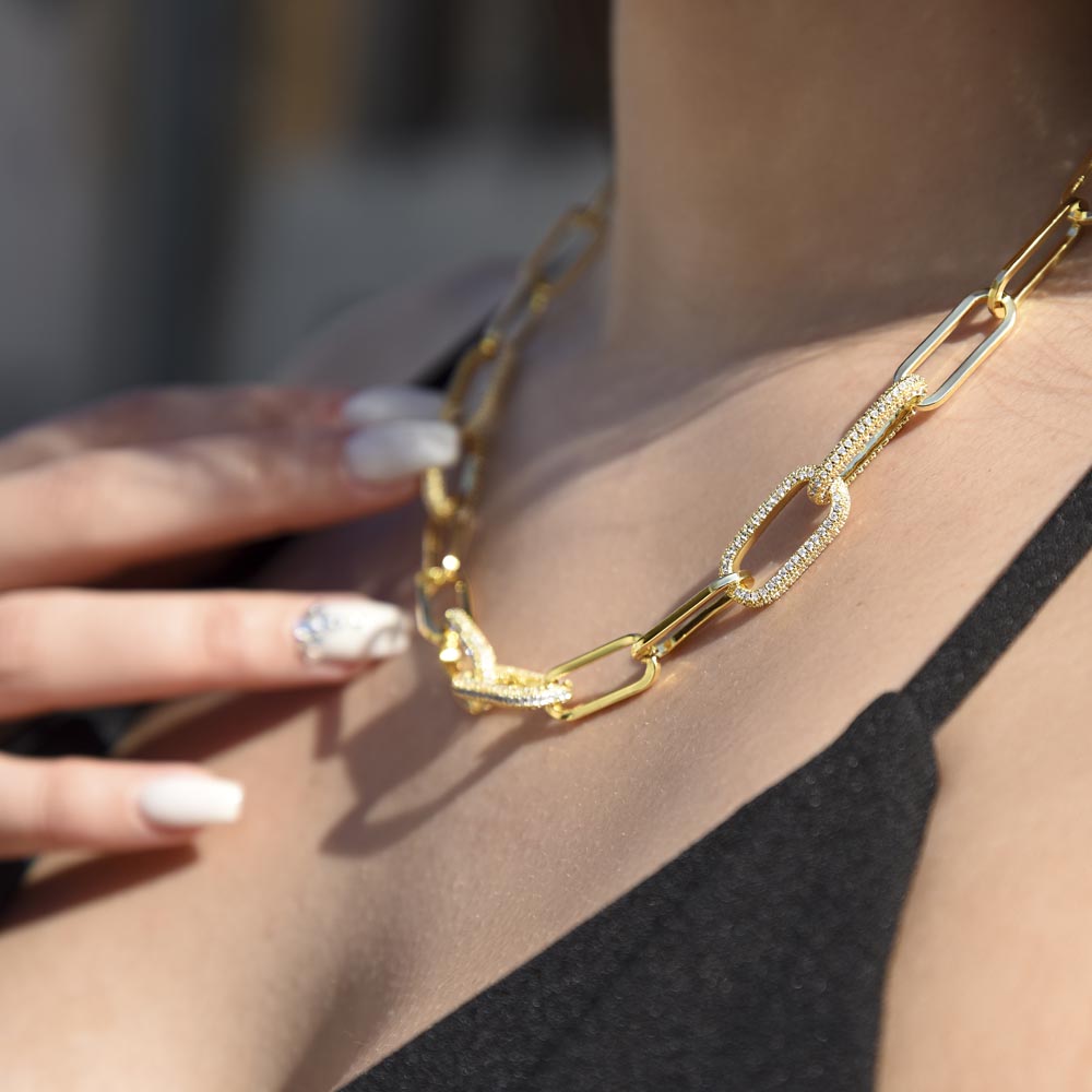 To My Daughter - Heartfelt Keepsake Paperclip Necklace