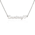 Heart Name Necklace - Customize Yourself
