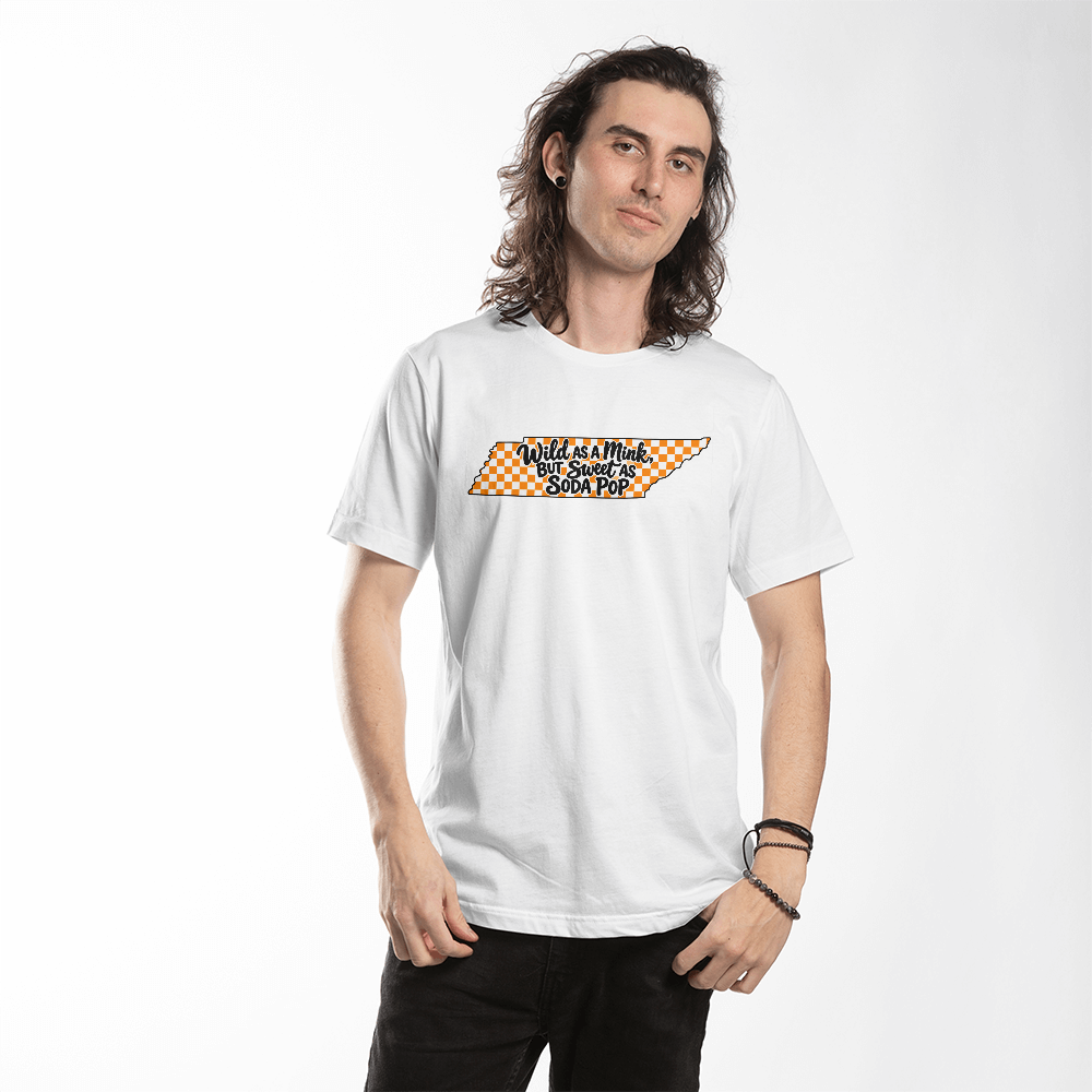 WILD AS A MINK, BUT SWEET AS SODA POP  -     ADULT TEE -     XS - 2XL