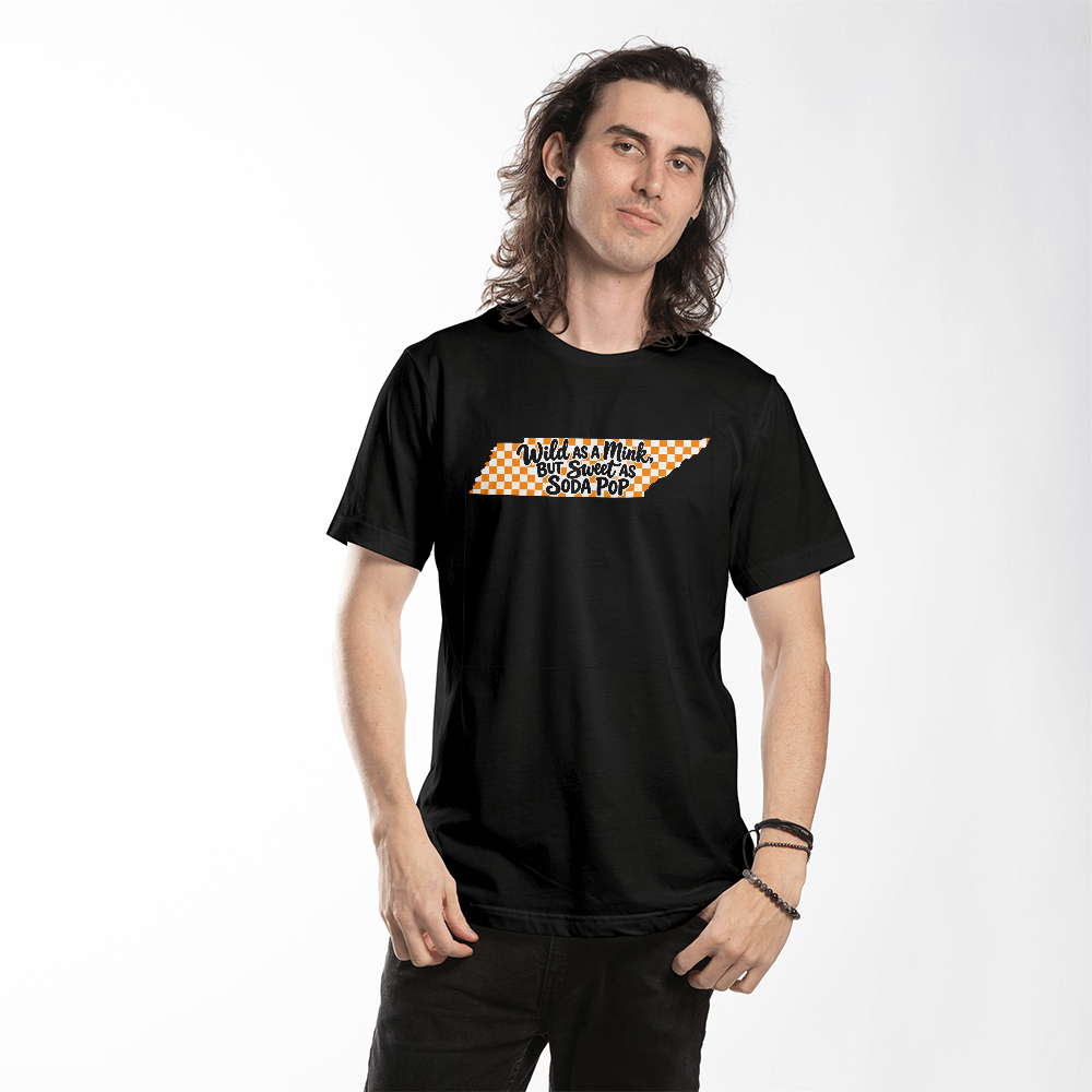 WILD AS A MINK, BUT SWEET AS SODA POP  -     ADULT TEE -     XS - 2XL