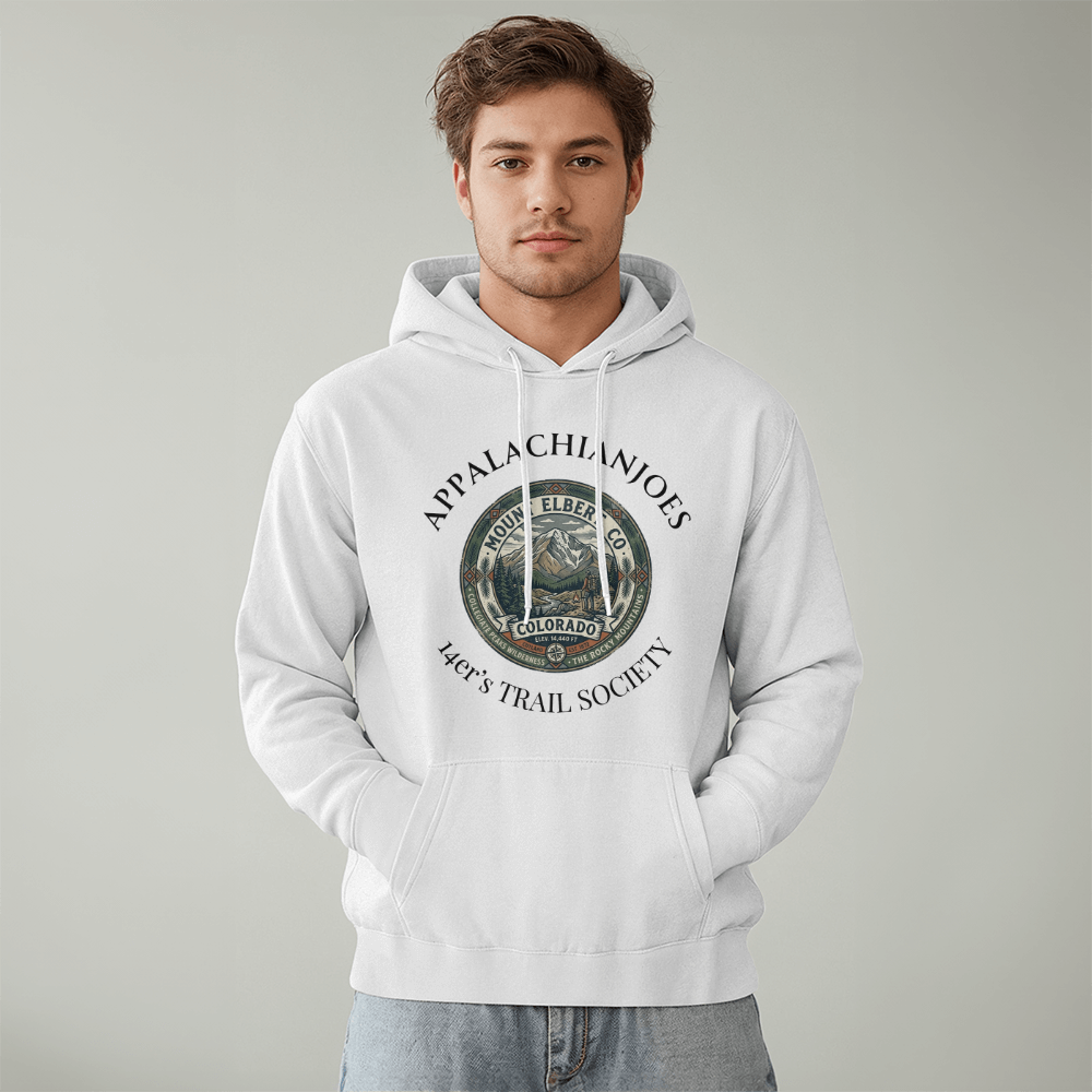 Mount Elbert Hike Hoodie- 14er's Trail Society - AppalachianJoes