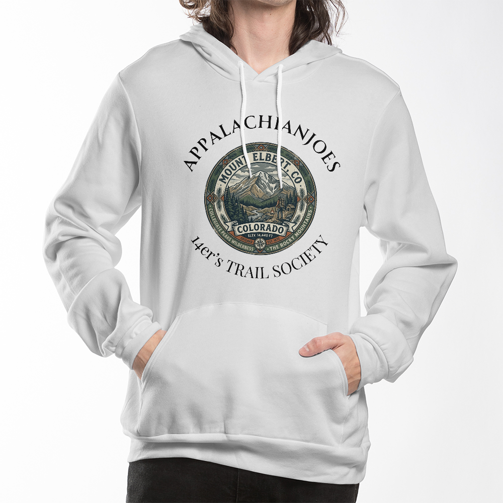 Mount Elbert Hike Hoodie- 14er's Trail Society - AppalachianJoes