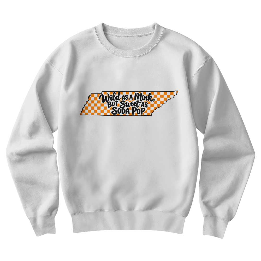 WILD AS A MINK, BUT SWEET AS SODA POP - Youth Sweetshirt S-5xl