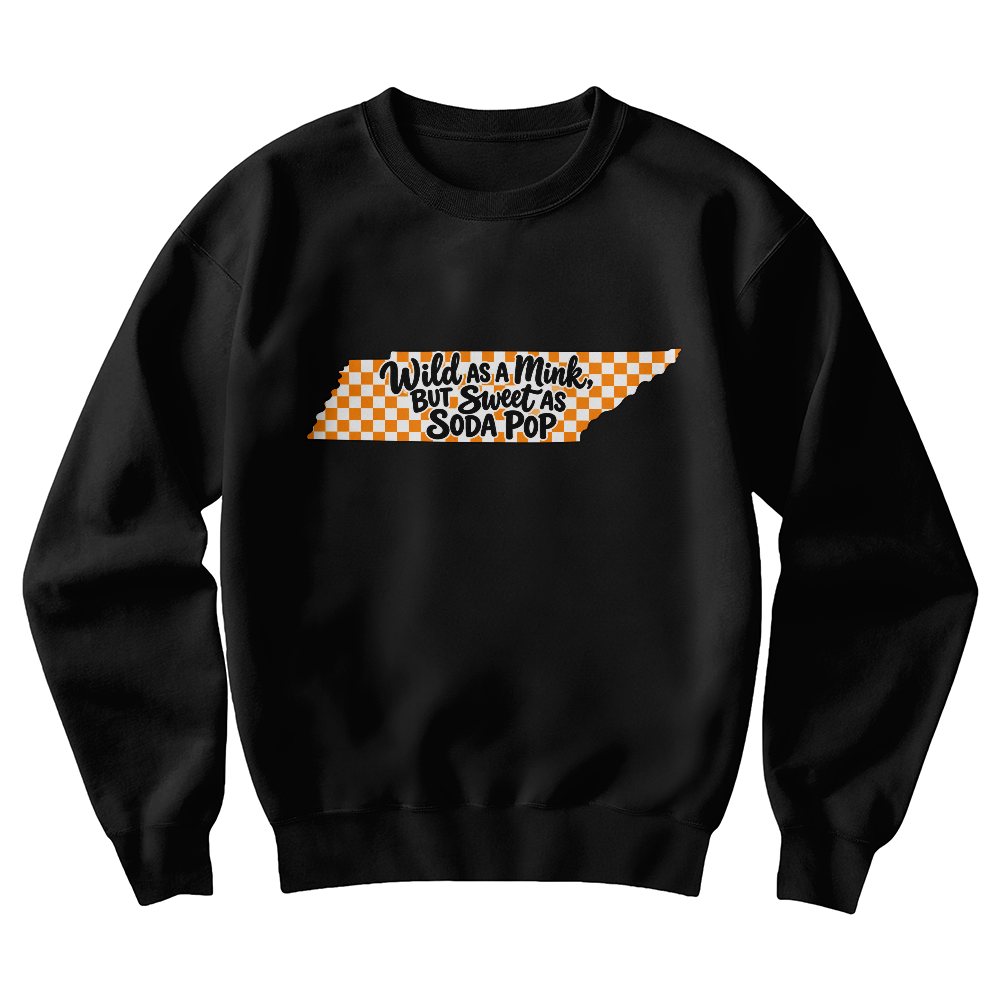 WILD AS A MINK, BUT SWEET AS SODA POP - Youth Sweetshirt S-5xl