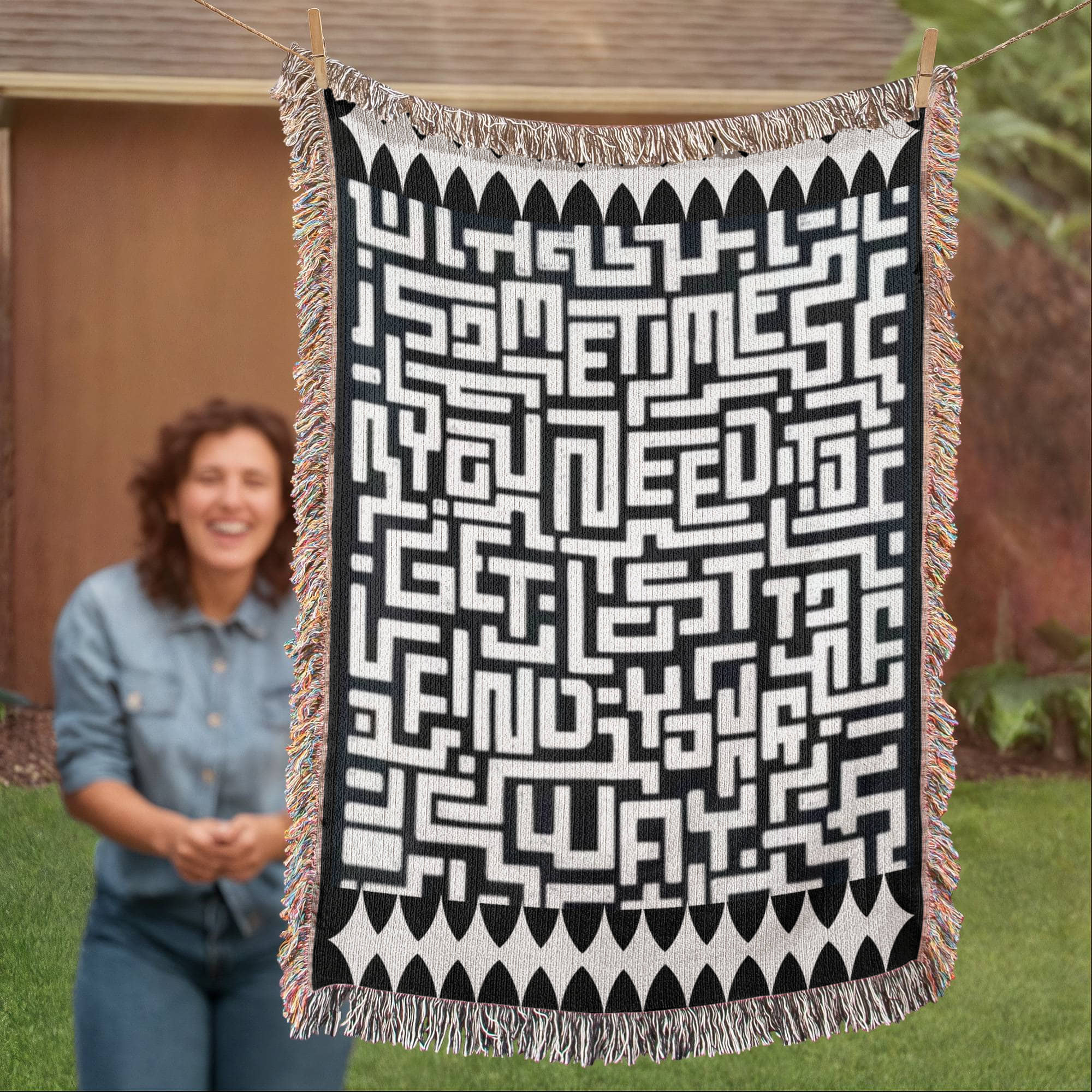 SOMETIMES YOU HAVE TO GET LOST TO FIND YOUR WAY 37X52IN