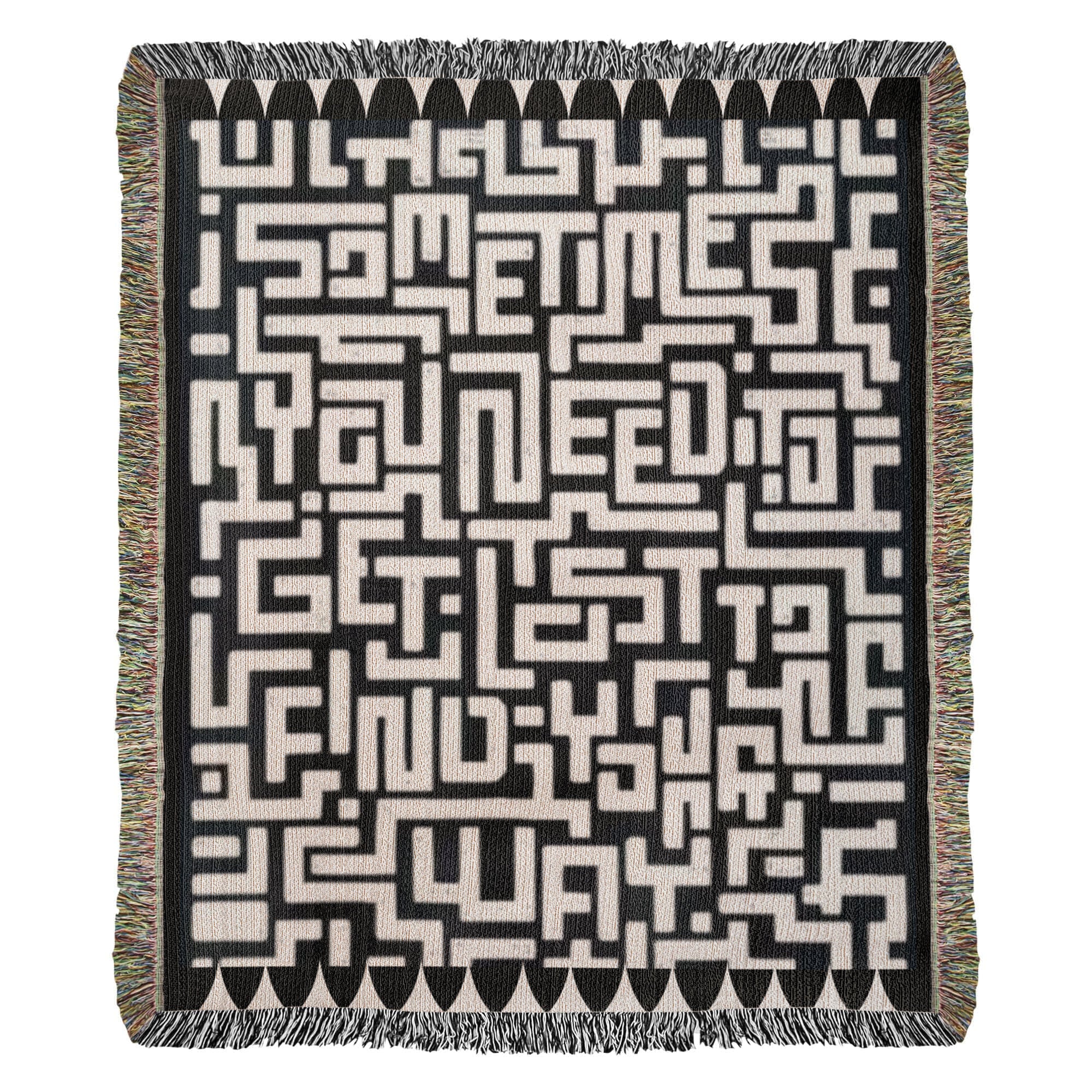 SOMETIME WE HAVE TO GET LOST TO FIND OUR WAY 50X60IN